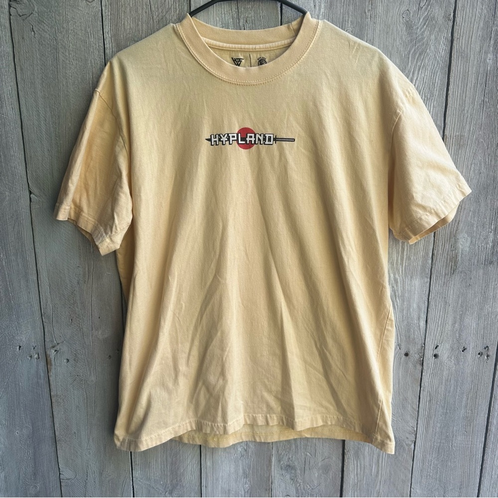 Men’s Yellow Hypland Tee- Doug Russel From The Movie- Black Samurai: Death Force